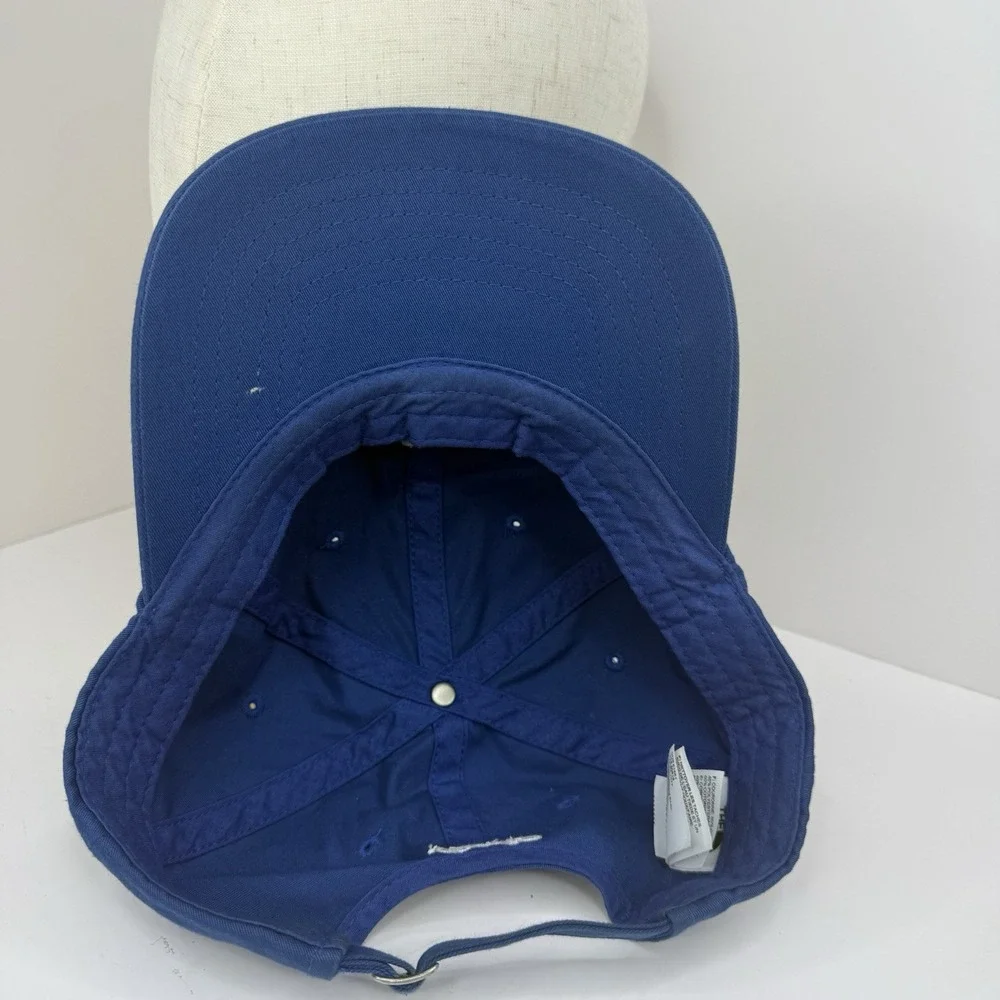 The North Face Unisex Dark Blue Snapback Baseball Cap Adult 5 Panel